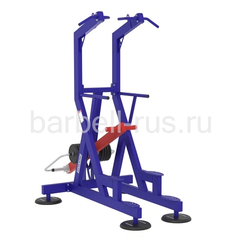 Уличный тренажер Подтягивание и отжимание с противовесом Гравитрон S413 IronKing