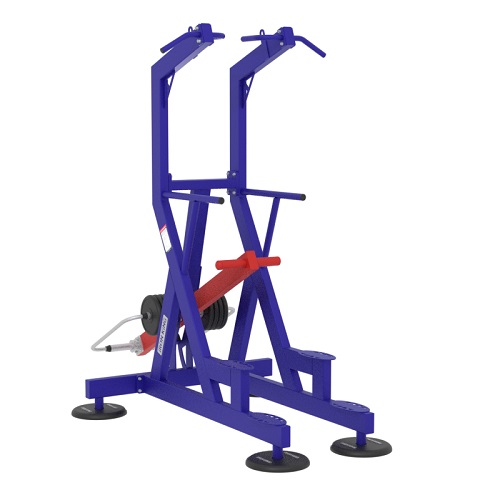 Уличный тренажер Подтягивание и отжимание с противовесом Гравитрон S413 IronKing