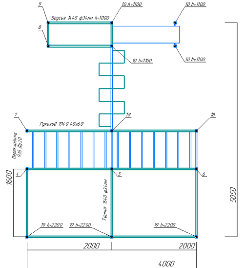 Уличный спортивный комплекс 13613 Sportout