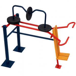 Уличный тренажер Жим вверх с изменяемой нагрузкой УТДИ-1152 Sportout