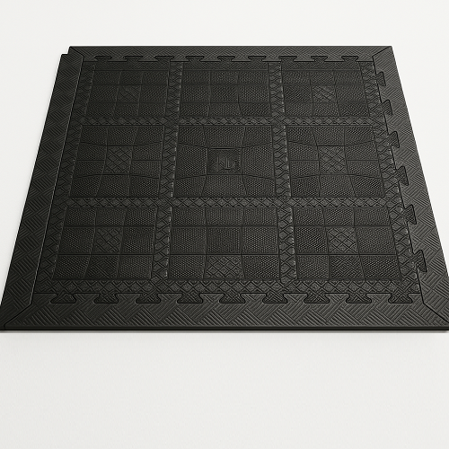 Уголок резиновый для бордюра 12мм MB-MatB-Cor12 черный MB Barbell