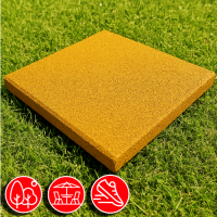 Резиновая плитка 50х50х3см рельефное основание IronBull