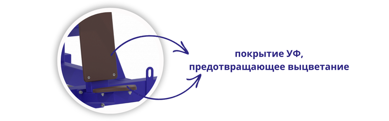 Влагостойкие накладки на спинках тренажеров для комфорта