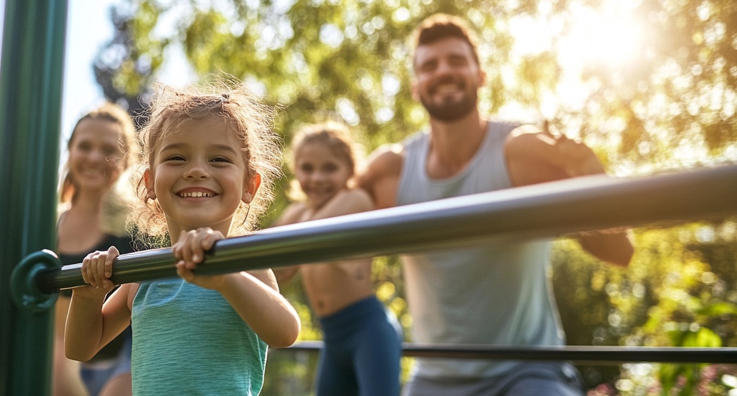 Уличный турник