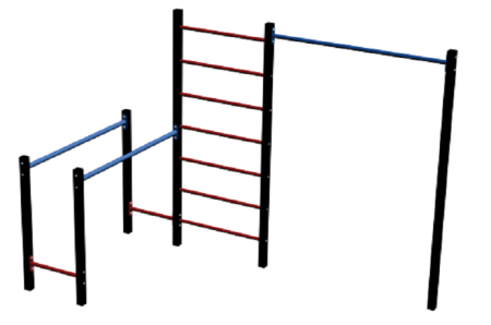 Уличный спортивный комплекс 13579 Sportout