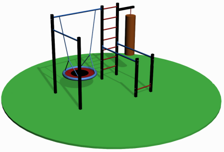 Уличный спортивный комплекс 13600 Sportout