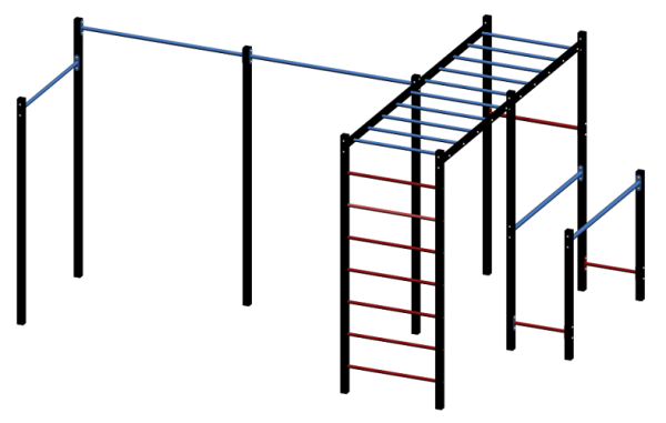 Уличный спортивный комплекс 13604 Sportout