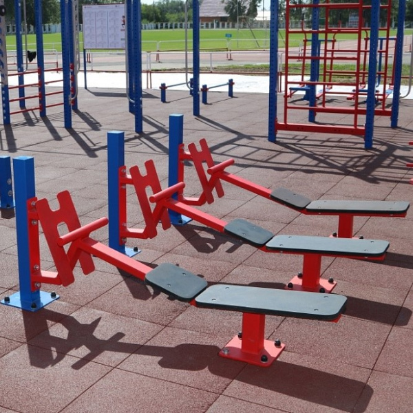 Уличный тренажер Скамья для пресса S302 IronKing