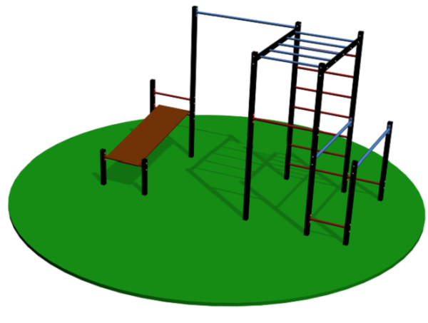 Уличный спортивный комплекс 13607 Sportout