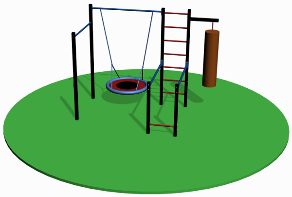 Уличный спортивный комплекс 13601 Sportout