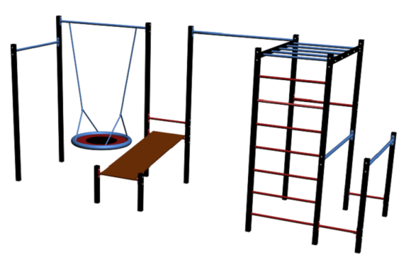Уличный спортивный комплекс 13603 Sportout