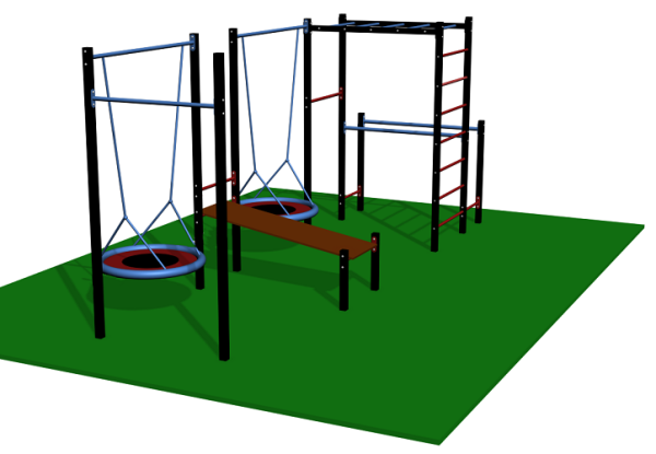 Уличный спортивный комплекс 13603 Sportout