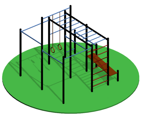 Уличный спортивный комплекс 13596 Sportout