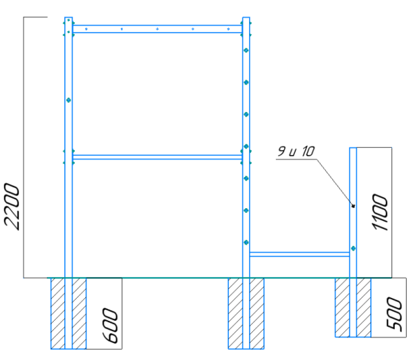 Уличный спортивный комплекс 13586 Sportout