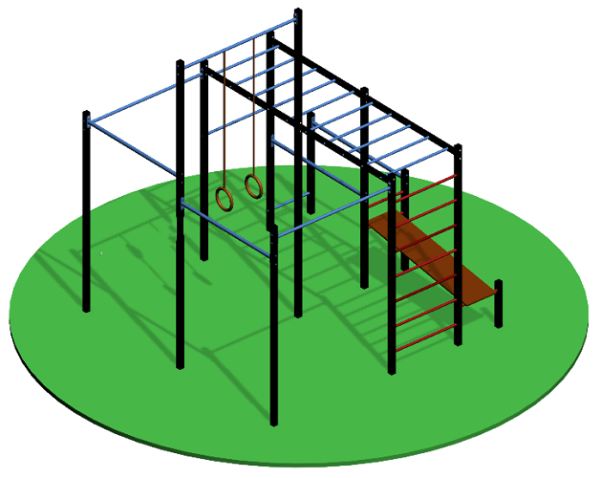 Уличный спортивный комплекс 13596 Sportout