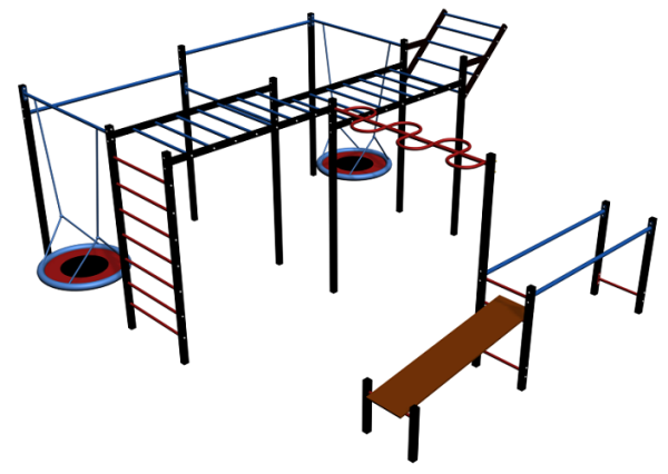 Уличный спортивный комплекс 13613 Sportout