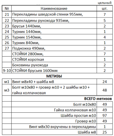 Уличный спортивный комплекс 13611 Sportout