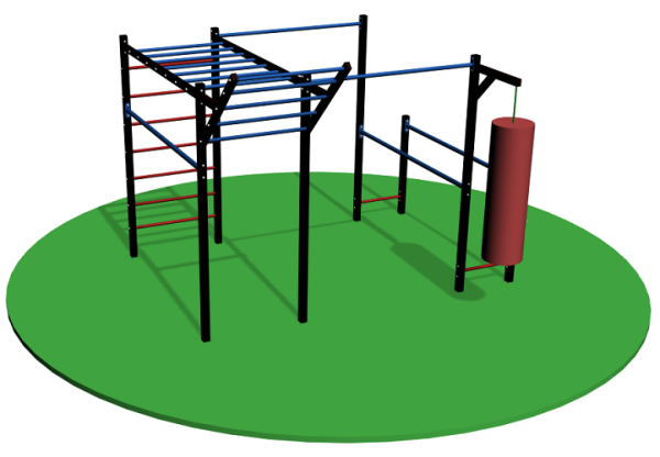 Уличный спортивный комплекс 13612 Sportout