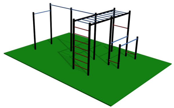 Уличный спортивный комплекс 13604 Sportout