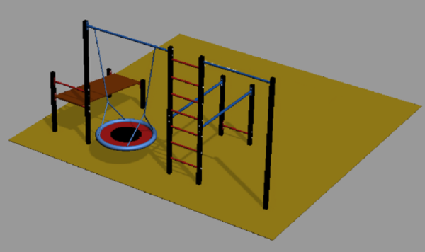 Уличный спортивный комплекс 13605 Sportout