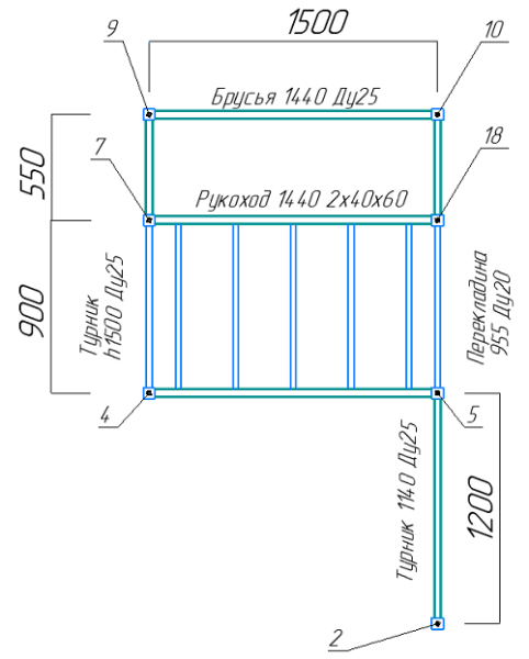 Уличный спортивный комплекс 13588 Sportout