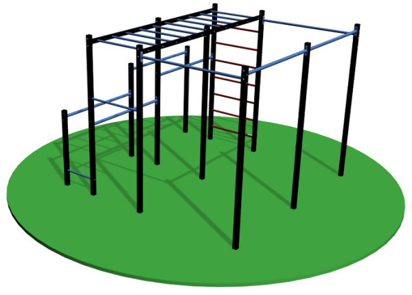 Уличный спортивный комплекс 13610 Sportout