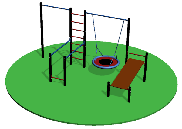 Уличный спортивный комплекс 13605 Sportout