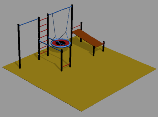 Уличный спортивный комплекс 13605 Sportout