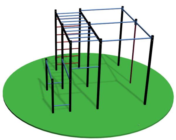 Уличный спортивный комплекс 13598 Sportout