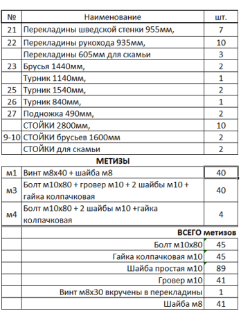 Уличный спортивный комплекс 13602 Sportout