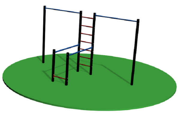 Уличный спортивный комплекс 13584 Sportout