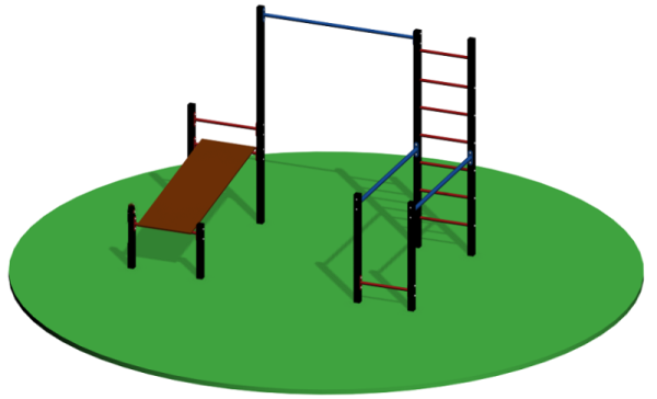 Уличный спортивный комплекс 13583 Sportout