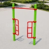 Уличный турник с поручнями для подъема с хомутами УТДИ-1168 Sportout