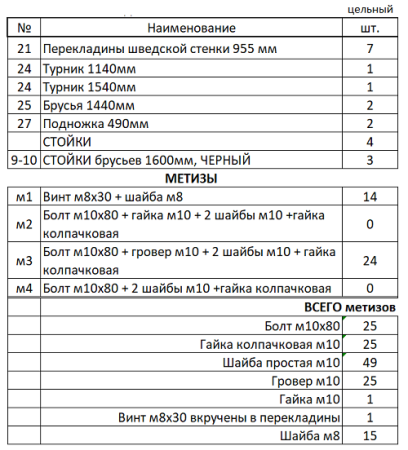 Уличный спортивный комплекс с качелей гнездо 13582 Sportout