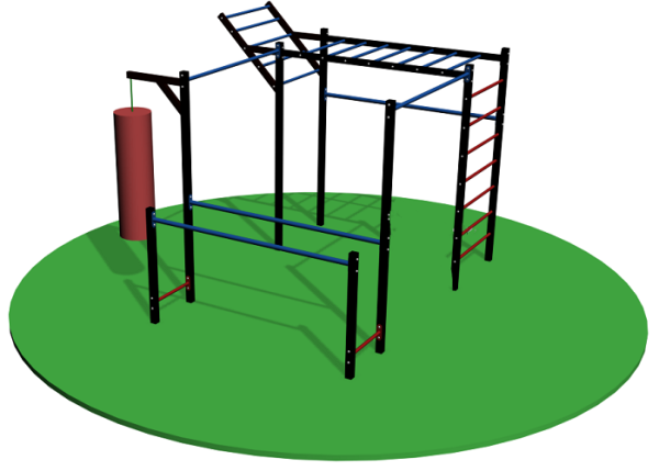 Уличный спортивный комплекс 13612 Sportout
