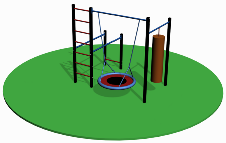 Уличный спортивный комплекс 13600 Sportout