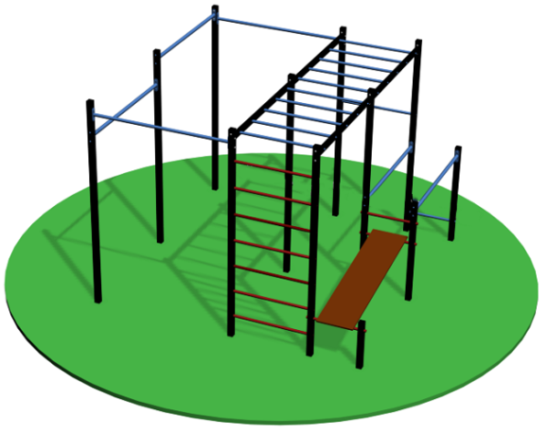 Уличный спортивный комплекс 13597 Sportout