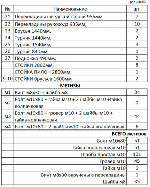 Уличный спортивный комплекс 13598 Sportout