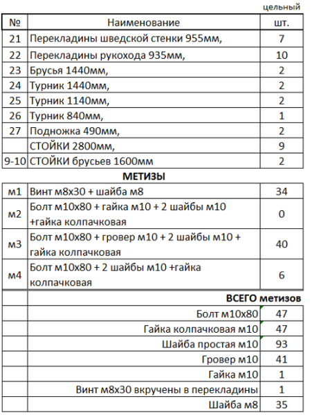Уличный спортивный комплекс 13593 Sportout